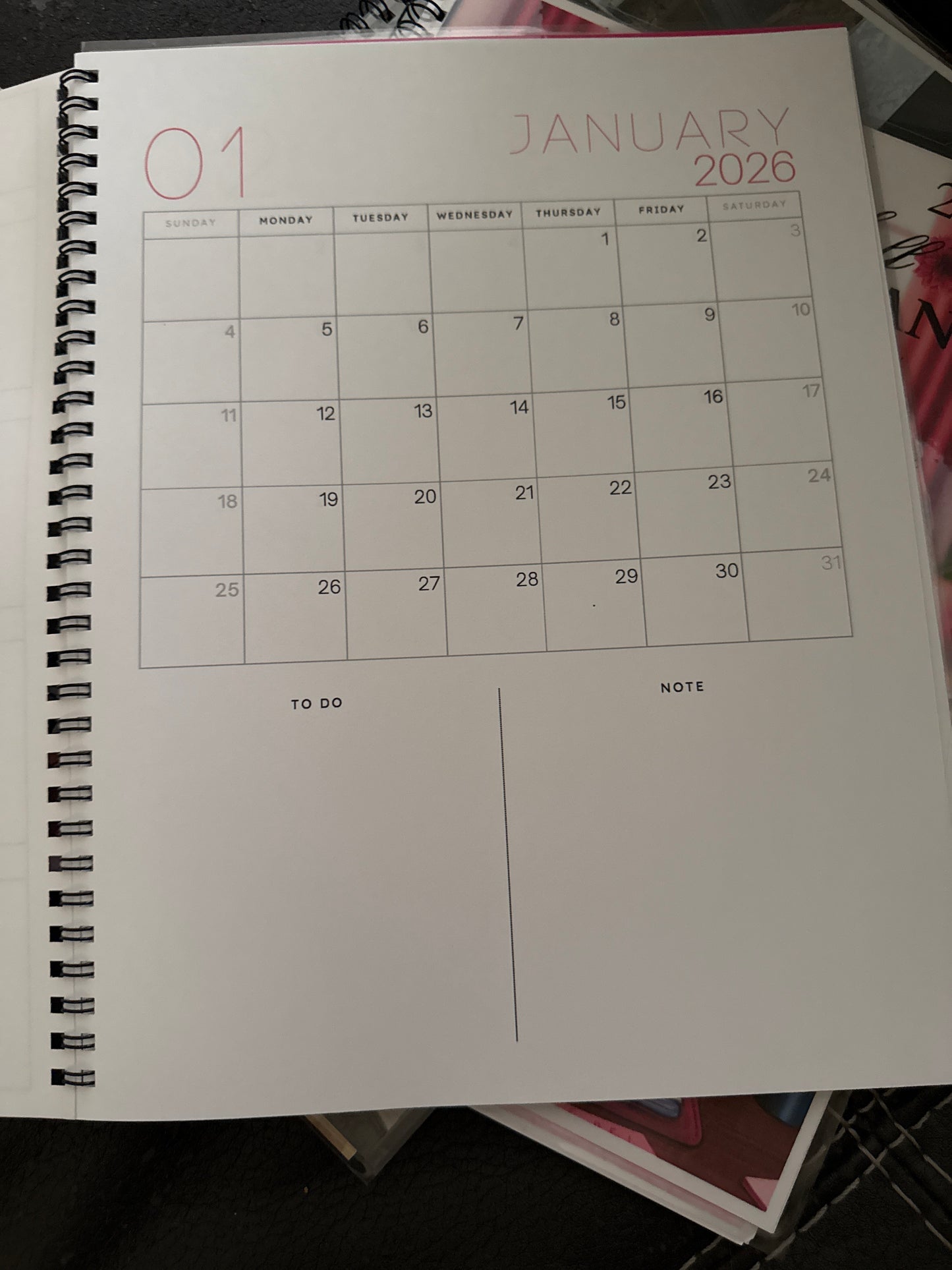 2026 Self-Care Planner – Colors Edition