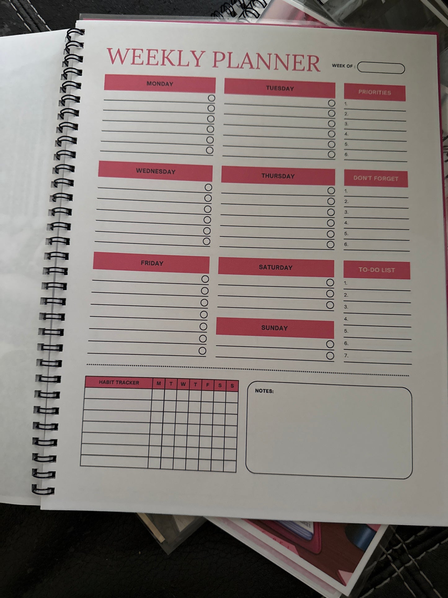 2026 Self-Care Planner – Colors Edition